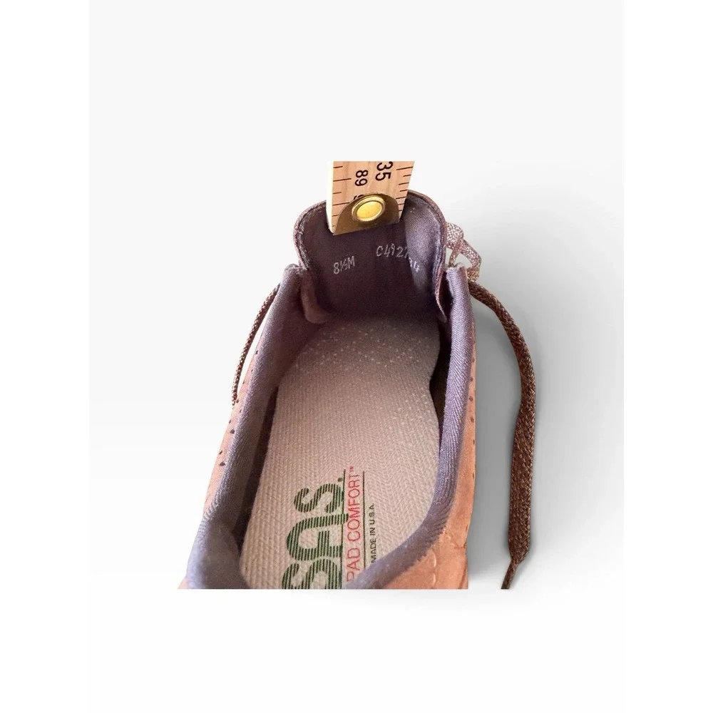 SAS Women's Walk Easy Size 8.5 Chocolate Walking Shoes